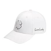 Black Clover Gents Premium Clover 57 Shamrock Cap Large/XLarge White - White image