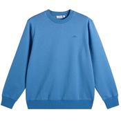 J.Lindeberg Gents Alpha Crew Neck Medium Federal Blue o228