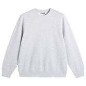 J.Lindeberg Gents Alpha Crew Neck Large Light Grey - Melange U199 image