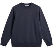 J.Lindeberg Gents Alpha Crew Neck Medium JL Navy 6855