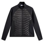 J.Lindeberg Gents Heyden Quilt Hybrid Jacket Small Black 9999