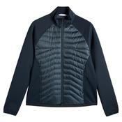 J.Lindeberg Gents Heyden Quilt Hybrid Jacket Medium JL Navy 6855