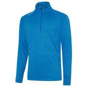 Galvin Green Gents Dion Insula Lite 1/4 Zip Top Medium Royal Blue Melange