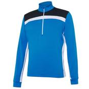 Galvin Green Gents Dean 1/2 Zip Insula Small Royal Blue - Black