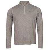 Calvin Klein Golf Gents Pinehursdt 1/4 Zip Layering Medium Charcoal Marl