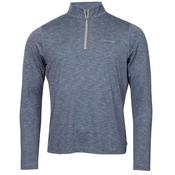 Calvin Klein Golf Gents Pinehursdt 1/4 Zip Layering Small Navy - Marl