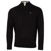 Calvin Klein Golf Gents Elmwood 1/2 Zip Sweater Small Black