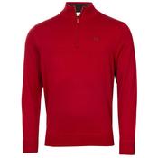 Calvin Klein Golf Gents Elmwood 1/2 Zip Sweater Small Cherry image