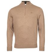 Calvin Klein Golf Gents Elmwood 1/2 Zip Sweater Small Oat Marl image