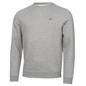 Calvin Klein Golf Gents Planet Crew Sweatshirt Small Grey - Marl image