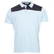 Calvin Klein Golf Gents Baltimore Colour block Polo Small Dust Blue - Navy image
