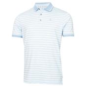 Calvin Klein Golf Gents Oak Ridge Striple Polo Small Dust Blue Marl image
