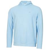 Calvin Klein Golf Gents Glenfield Textured Hoodie Small Blue Bell
