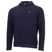 Calvin Klein Golf Gents Glenfield Textured Hoodie Medium Navy