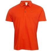 Calvin Klein Golf Gents City Tech Cotton Pique Polo Small AUBURN image