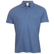 Calvin Klein Golf Gents City Tech Cotton Pique Polo Small Denim Blue image