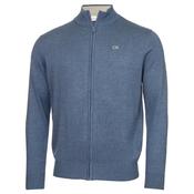 Calvin Klein Golf Gents Elmwood F/Zip Sweater Small Denim image