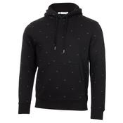 Calvin Klein Golf Gents Planet Monogram Hoodie Small Black