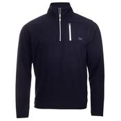 Calvin Klein Golf Gents Planet Fleece Half Zip Small Navy