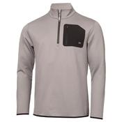 Calvin Klein Golf Gents Delta 1/2 Zip Mid Layer Small Silver Marl image