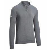 Callaway Gents 1/4 Zip Merino Sweater Small Quiet Shade 039