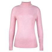 Callaway Ladies Body Mapped Sweater Large Pink Nectar - Heather 664 image