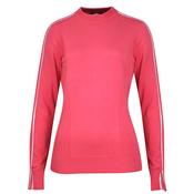 Callaway Ladies Striped Sweater Medium Fruit - Dove 683 image