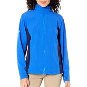 Callaway Ladies Colorblock W/P Jacket XLarge Blue 474 in
