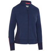 Callaway Ladies Full Zip Hexagon XLarge Dark Navy - Heather 414 image