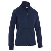 Callaway Ladies Hex Fleece Full Zip Large Peacoat 410