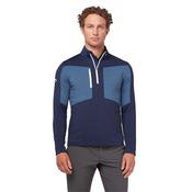 Callaway Gents  Aquapel 1/2 Zip Pullover 2XLarge Peacoat - Bright White 997
