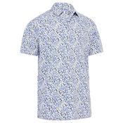 Callaway Gents SS Micro Abstra Polo Small 100 Bright White image