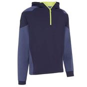 Callaway Gents LS 1/4 ZIP Hood Small Peacoat 410 image