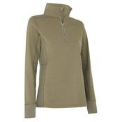 Callaway Ladies Space Dye H Aquapel Shirt XSmall Iinustrial - Green - Heath 353 image