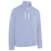 Callaway Gents Mid Weigth Textured Fleece Small Chambray