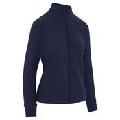 Callaway Ladies Stretch Waffle Knit Jacket Small Peacoat 410 image