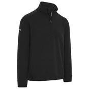 Callaway Gents Waffle 1/4 Zip Small Caviar 002 image