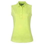 Callaway Ladies Solid Knit S/less  Polo XLarge LIMEADE 360
