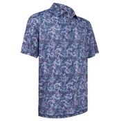 Callaway Gents Confetti  Polo Small Peacoat 410