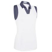 Callaway Ladies Colour B Golf S/L Polo XSmall White 123