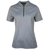 Callaway Ladies Sleeve Tonal H. Polo XSmall Blue - Indigo - Heather 490 image
