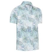 Callaway Gents All Over Abstract Polo XSmall 100 Bright White image