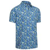 Callaway Gents All Over Tropical M Polo Small Vallarta - Blue 428 image