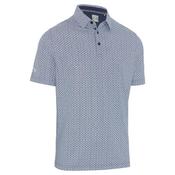 Callaway Gents All Over Tee Polo Small Peacoat 410 image