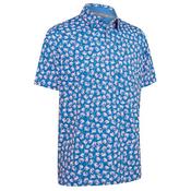 Callaway Gents Crab Novelty Polo Small Galaxy Blue 402 image