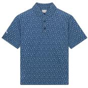 Callaway Junior Dolphin Print Polo Small Peacoat 410