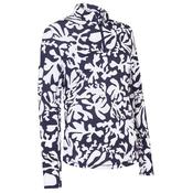 Callaway Ladies Abstract Floral Sun Protection Small Peacoat 410