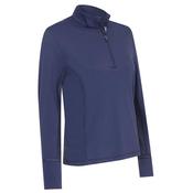 Callaway Ladies Colour Block Sun Protection XSmall Peacoat 410