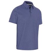 Callaway Gents Golf Club Print Polo Small Peacoat 410 image