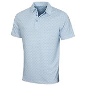 Callaway Gents Foulard Printed Polo Small Blue 993